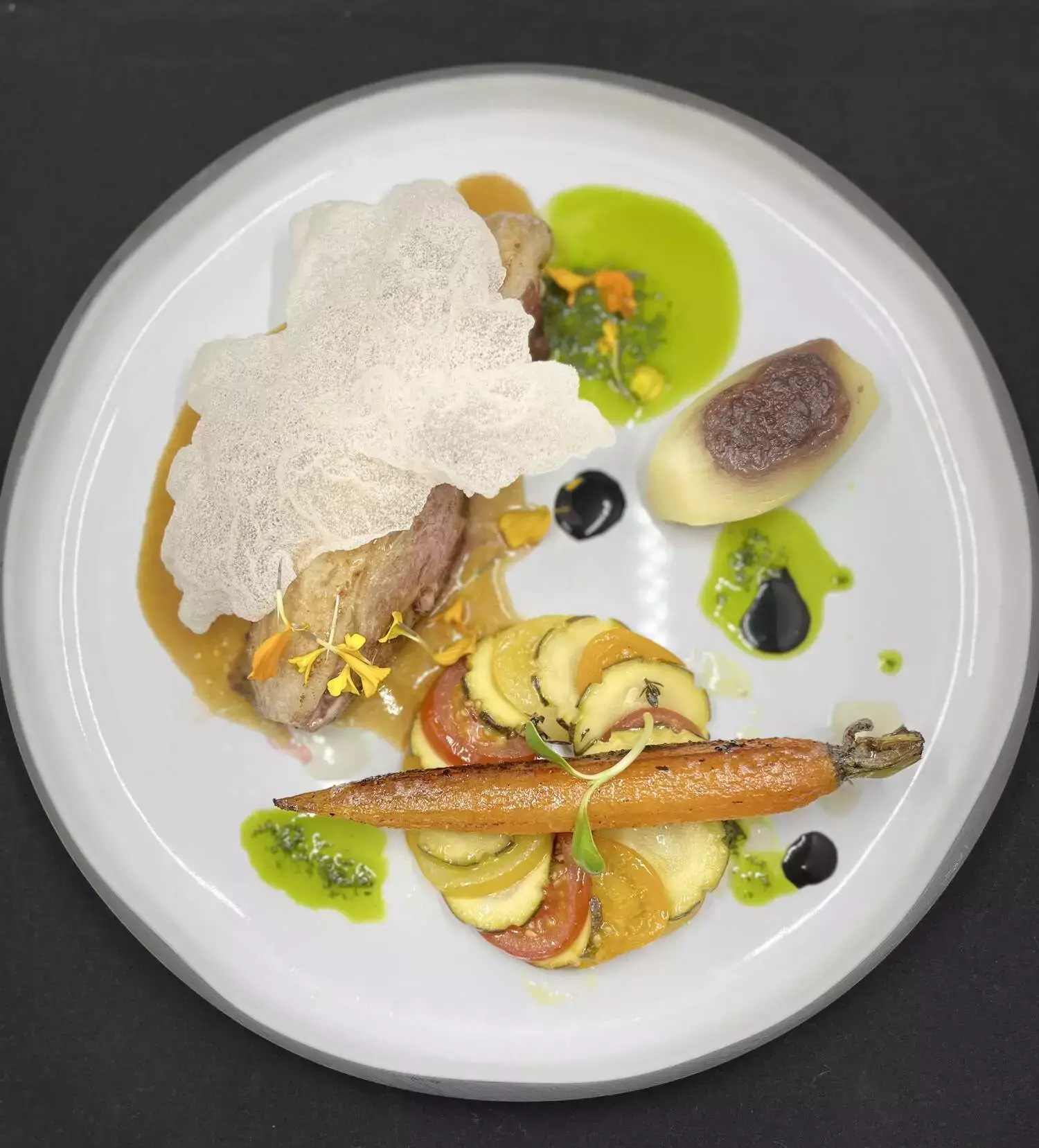 Menu de la Saint-Sylvestre à Épinal