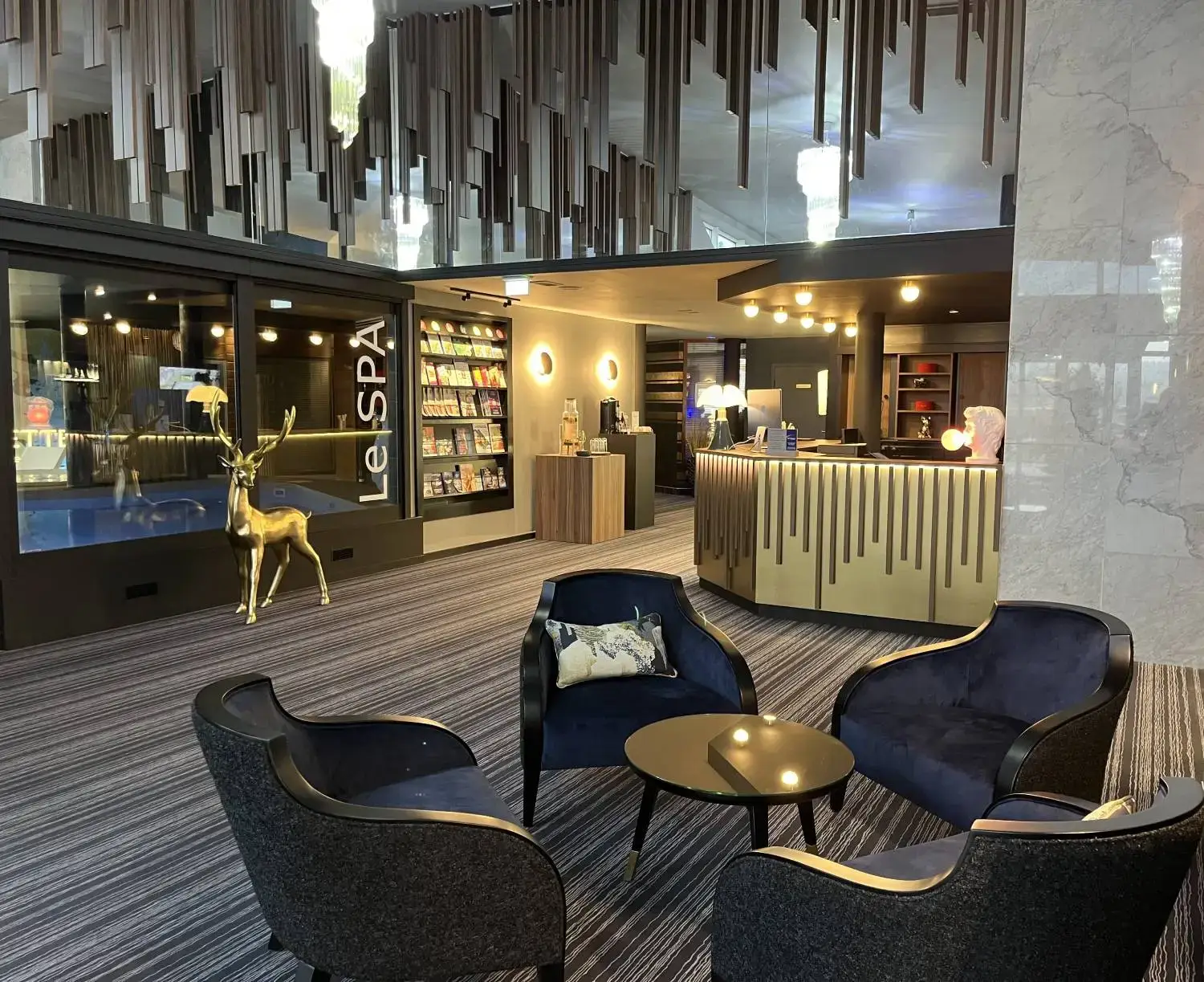 Réception spa | Best Western Plus La Fayette, hôtel spa à Épinal