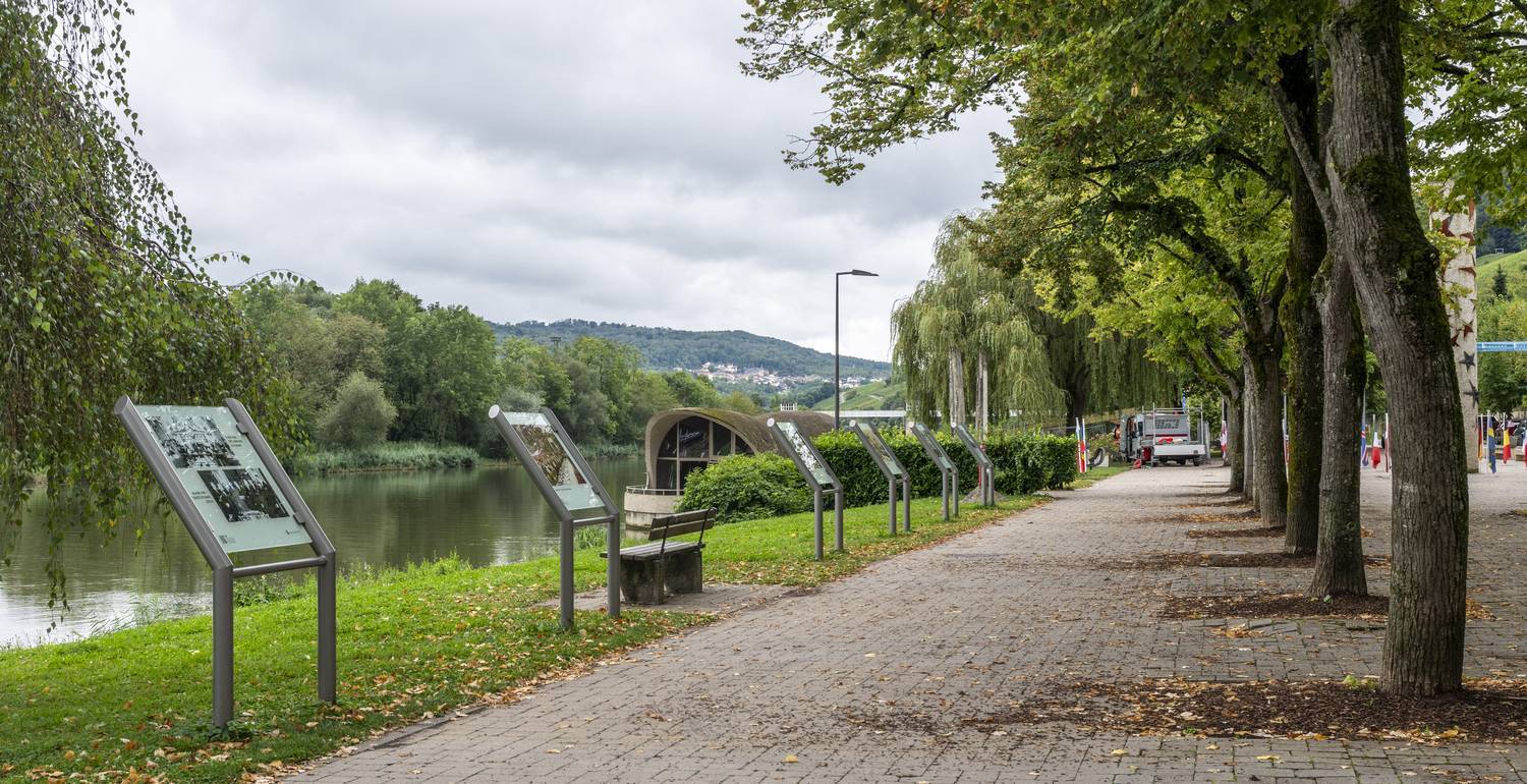 Les berges de la Moselle